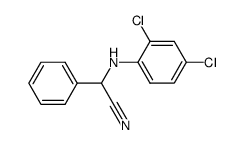 (2,4-Dichloro-phenylamino)-phenyl-acetonitrile Structure