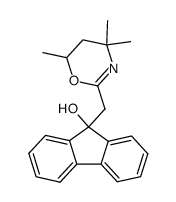 2-<(9-hydroxyfluorenyl)methyl>-4,4,6-trimethyl-5,6-dihydro-1,3-oxazine结构式