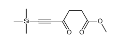 methyl 4-oxo-6-trimethylsilylhex-5-ynoate Structure