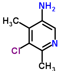 5-Chloro-4,6-dimethylpyridin-3-amine Structure