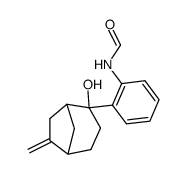 N-(2-(2-hydroxy-6-methylenebicyclo[3.2.1]octan-2-yl)phenyl)formamide结构式
