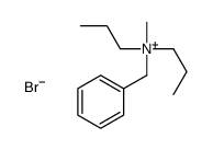 benzyl-methyl-dipropylazanium,bromide Structure