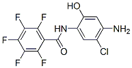 4'-Amino-5'-chloro-2,3,4,5,6-pentafluoro-2'-hydroxybenzanilide结构式