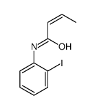 N-(2-iodophenyl)but-2-enamide Structure