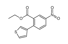 ethyl 5-nitro-2-thiophen-3-ylbenzoate Structure