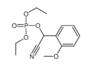 [cyano-(2-methoxyphenyl)methyl] diethyl phosphate Structure