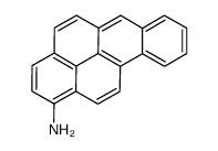 1-aminobenzo(a)pyrene structure