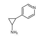 2-pyridin-4-ylcyclopropan-1-amine Structure