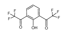 1,1'-(2-hydroxy-1,3-phenylene)bis[2,2,2-trifluoroethan-1-one] Structure