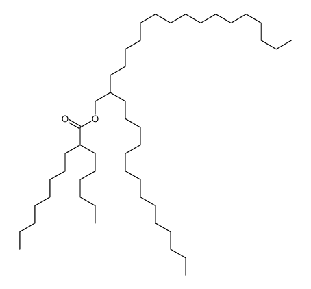 2-tetradecyloctadecyl 2-hexyldecanoate Structure