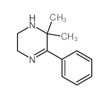 2,2-dimethyl-3-phenyl-5,6-dihydro-1H-pyrazine Structure