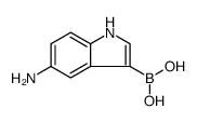 Boronic acid, B-(5-amino-1H-indol-3-yl)结构式