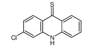 3-chloro-10H-acridine-9-thione Structure