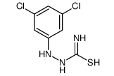 3,5-Dichlorophenylthiosemicarbazide Structure