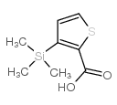 3-trimethylsilanyl-thiophene-2-carboxylic acid Structure