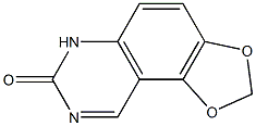 1,3-Dioxolo[4,5-f]quinazolin-7(6H)-one Structure