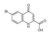 6-Bromo-4-hydroxy-quinoline-2-carboxylic acid Structure
