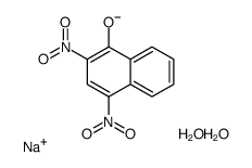 2,4-DINITRO-1-NAPHTHOL,SODIUMSALT结构式