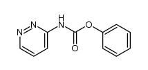 phenyl pyridazin-3-ylcarbamate结构式