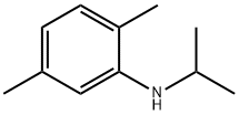 2,5-二甲基-N-(丙烷-2-基)苯胺结构式