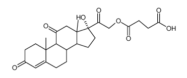 cortisone 21-hemisuccinate结构式