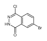 7-bromo-4-chloro-2H-phthalazin-1-one结构式