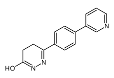 3-(4-pyridin-3-ylphenyl)-4,5-dihydro-1H-pyridazin-6-one Structure