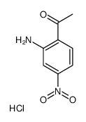 1-(2-amino-4-nitrophenyl)ethanone,hydrochloride结构式