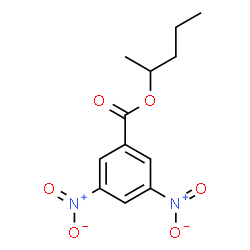 Benzoic acid, 3,5-dinitro-, 1-Methylbutyl ester picture