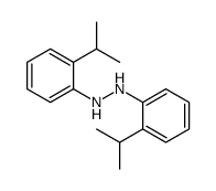 1,2-bis(2-propan-2-ylphenyl)hydrazine Structure