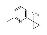 1-(6-methylpyridin-2-yl)cyclopropan-1-amine Structure