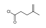 1-oxo-4-methyl-4-pentenyl chloride结构式