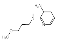 N2-(3-Methoxypropyl)-2,3-pyridinediamine结构式
