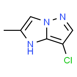 1H-Imidazo[1,2-b]pyrazole,7-chloro-2-methyl- Structure