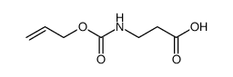 (N-Alloc)-β-alanine结构式