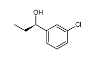 (R)-(+)-1-(3'-chlorophenyl)propan-1-ol结构式