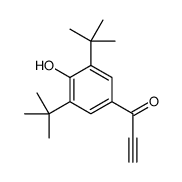 1-(3,5-ditert-butyl-4-hydroxyphenyl)prop-2-yn-1-one结构式