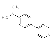 Benzenamine,N,N-dimethyl-4-(4-pyridinyl)- Structure