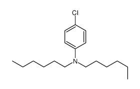 4-chloro-N,N-dihexylaniline Structure