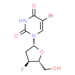 3'-fluoro-2',3'-dideoxy-5-bromouridine picture