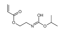 2-(propan-2-yloxycarbonylamino)ethyl prop-2-enoate Structure