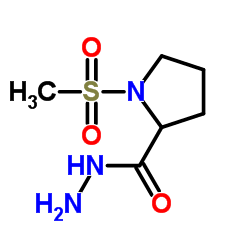 1-METHANESULFONYL-PYRROLIDINE-2-CARBOXYLIC ACID HYDRAZIDE picture