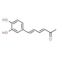 3,5-Hexadien-2-one, 6-(3,4-dihydroxyphenyl)- (9CI) Structure