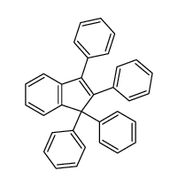 1,1,2,3-Tetraphenyl-1H-indene Structure