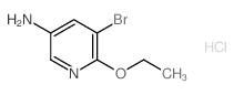 5-Bromo-6-ethoxypyridin-3-amine hydrochloride Structure