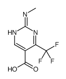 2-(methylamino)-4-(trifluoromethyl)pyrimidine-5-carboxylic acid结构式