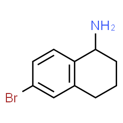 (S)-6-Bromo-1,2,3,4-tetrahydronaphthalen-1-amine Structure