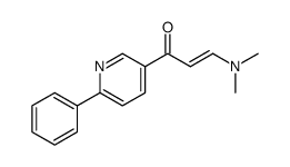 3-(dimethylamino)-1-(6-phenylpyridin-3-yl)prop-2-en-1-one结构式
