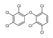 2,2',3,3',4,6'-hexachlorodiphenyl ether structure