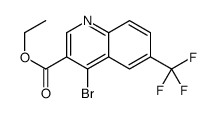 4-Bromo-6-(trifluoromethyl)quinoline-3-carboxylic acid ethyl ester picture